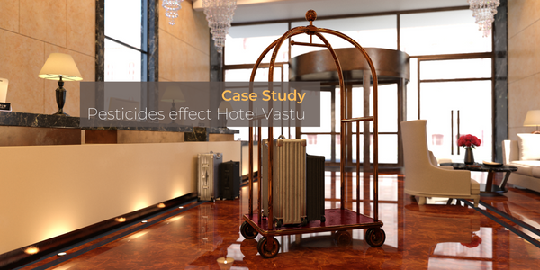 Pesticides effect Hotel Vastu Energy - Case study