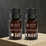 Aroma Vastu Calmness Essential Oil | Day & Night Essential Oil Blend | Best for Stress Relief and Aura Balance
