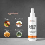 Aroma Vastu Positive Energy Spray | An energy-clearing | mood-boosting spray with essential oils | home, work & personal spaces