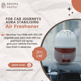 Aroma Vastu Car Air Freshener Gel for dashboard | great for everyday freshness