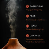 Aroma Vastu Ayatan Elements Fire Essential Oil | Activate the Fire Element (Agni) | 100% Natural Diffuser Oil | Energy, Willpower & Inner Strength