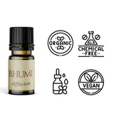 Aroma Vastu BHUMI Diffuser Oil | Earth Element Vastu Remedy | Grounding & Calming Essential Oil Blend | For Home, Office & Meditation Use