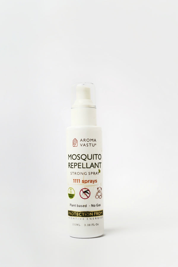 Effective Mosquito Repellent Spray - 100ml | Long-Lasting Protection | Aroma Vastu