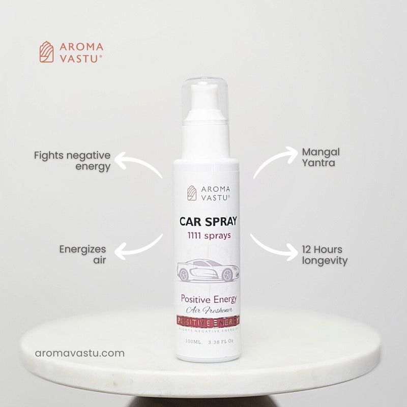 CAR SPRAY - POSITIVE ENERGY AIR FRESHENER - 100ML